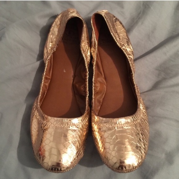Lucky Brand Metallic Flats
