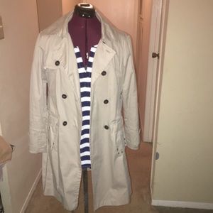 MOSSIMO Khaki Trench Coat - Size L