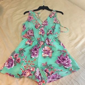 Floral Romper