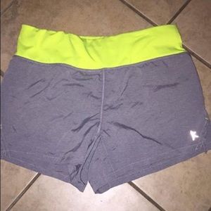 Neon Yellow Athletic Shorts