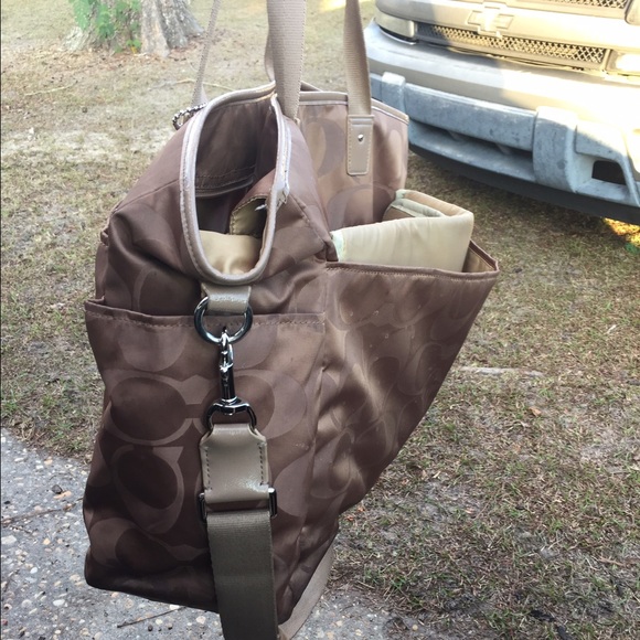 Authentic Coach Diaper Bag - Picture 2 of 2