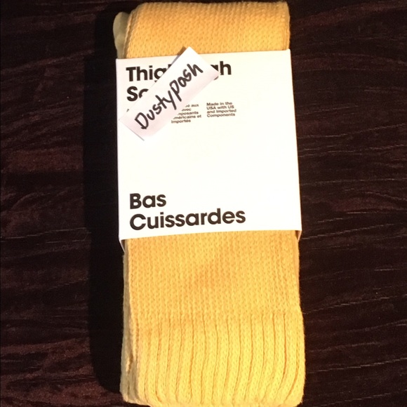 American Apparel Thigh High Socks Over The Knee - Picture 3 of 4