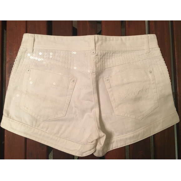 Sparkling white jean short - Picture 3 of 4