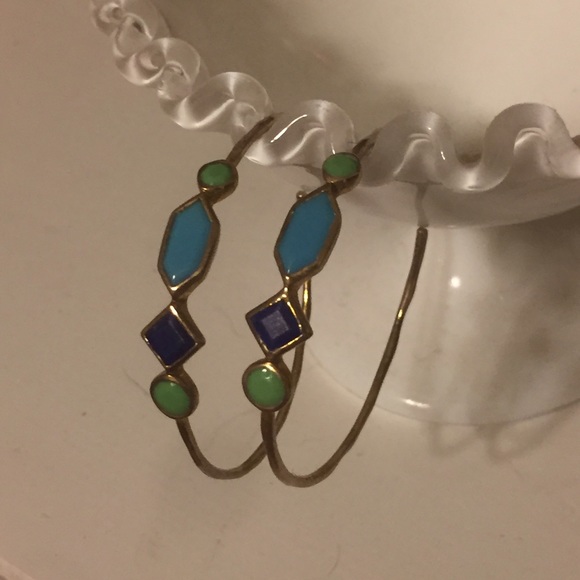 Stella and Dot Geometric Hoops