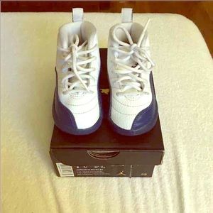 Jordan French blue 12's toddler