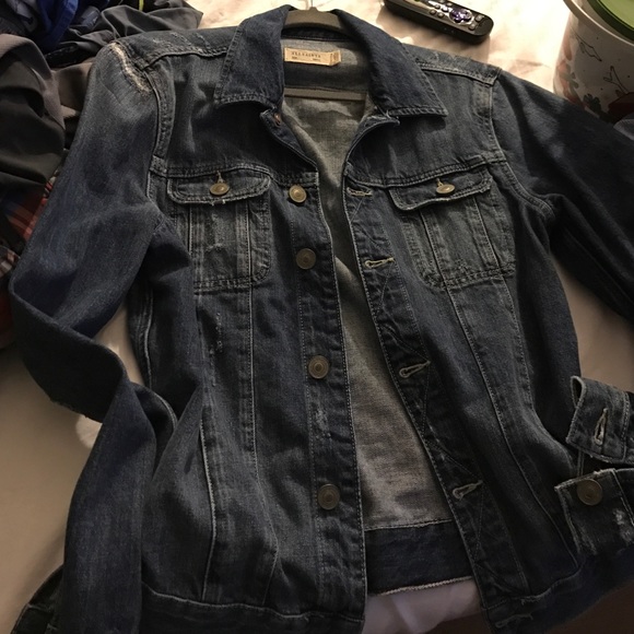 Allsaints men's denim jacket size small