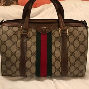 Authentic vintage Gucci doctor bag