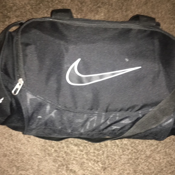 Mini black Nike duffel