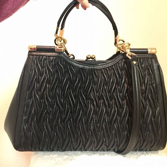 🎉HP🎉 NWT: COACH Madison Leather Carrie Bag