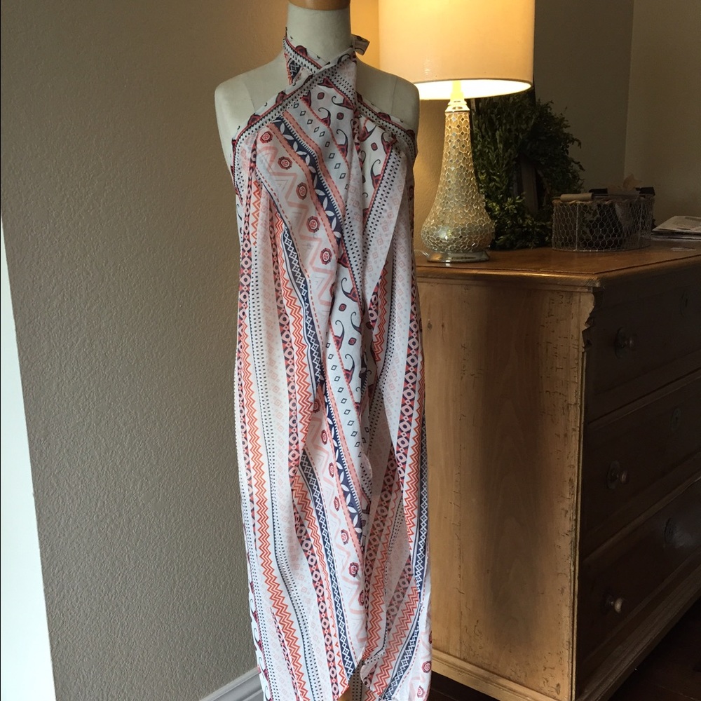 🎉 COVER UP SKIRT PINK SHEER 🎉 - Picture 5 of 8