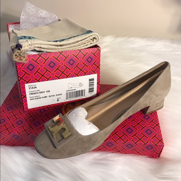 Tory Burch Shoes - Tory Burch GIGI Suede Pump