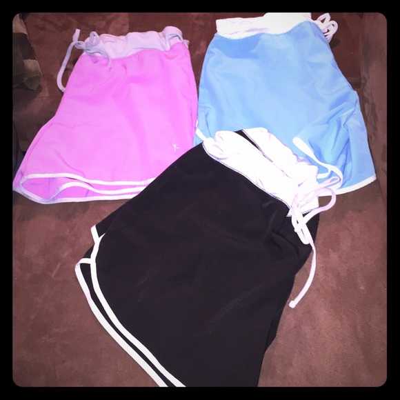 Lot of 3 Danskin Now Jogging/workout shorts