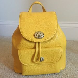 🎉SALE🎉 Coach Mini Turnlock Rucksack/Backpack
