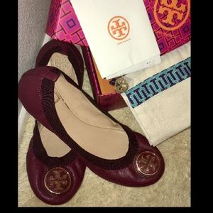 Tory Burch leather flats