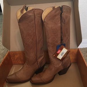 BRAND NEW TONY LAMA VAQUERO ZIPPER COWGIRL BOOTS