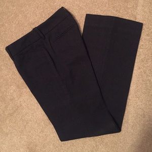 Black Dress Pants with Suttle Pinstripe