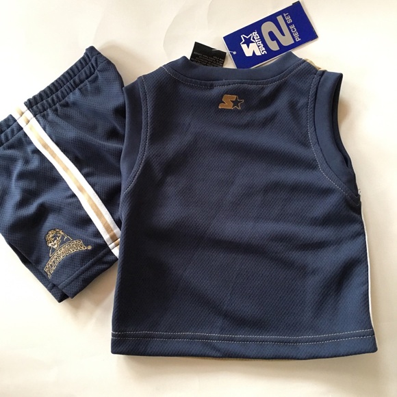 NEW UNIVERSITY PITTSBURGH twinset shorts muscle T - Picture 2 of 4
