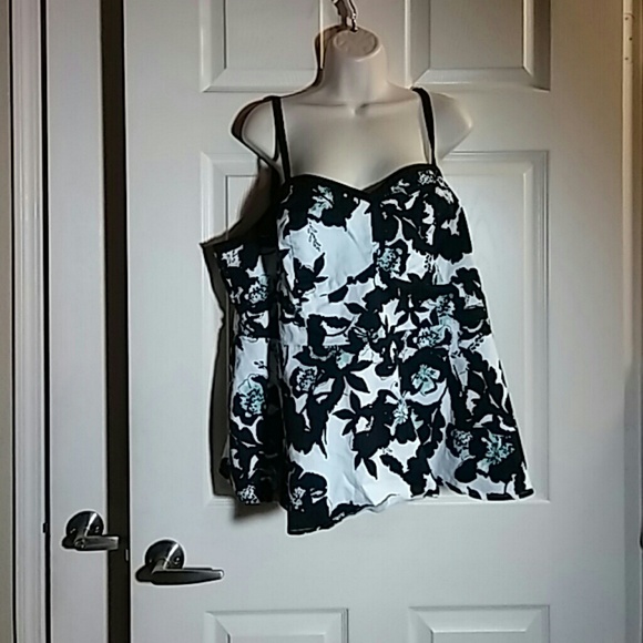 Torrid peplum top