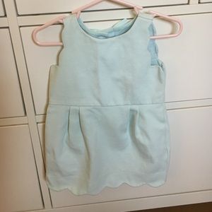 ADORABLE Janie and Jack mint dress size 12-18m
