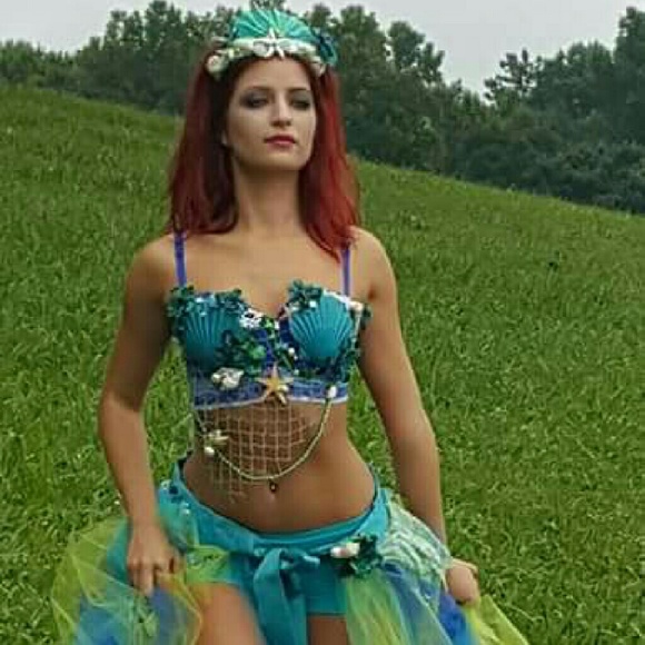 SALE Special on Mermaid skirt as in pic ♡♡♡ - Picture 2 of 2