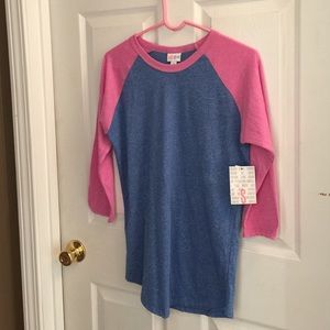LuLaRoe- Randy Baseball T, Small