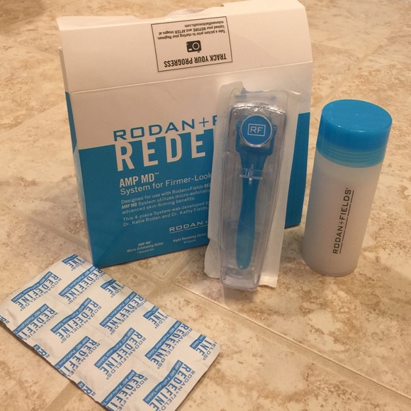 Rodan & Fields AMP MD roller system.