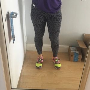 nike animal print legging
