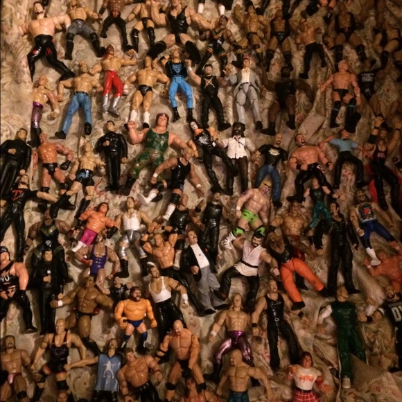 Over 100 Wrestling figures