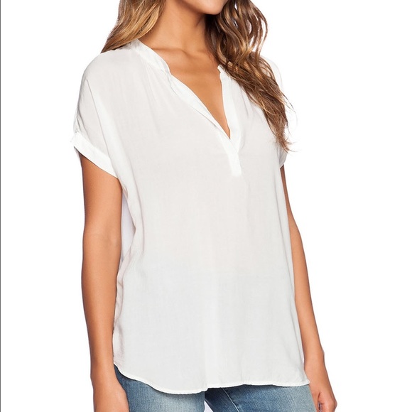 Chiffon V-Neck Top