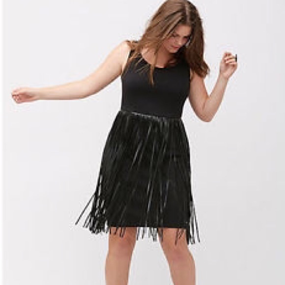 PLUS dress with fringe NWT. 18/20