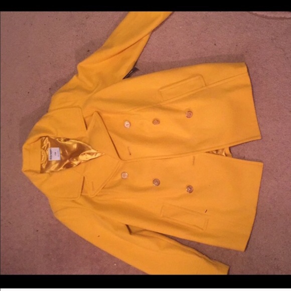 Size large gold old navy pea coat