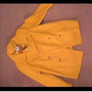 Size large gold old navy pea coat