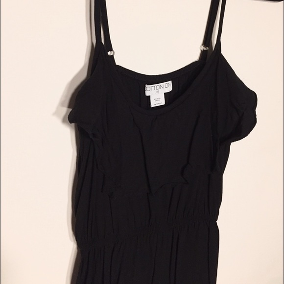 Black Cotton On Sun Dress - Picture 4 of 4