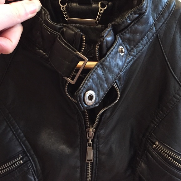 Faux Leather Jacket - Picture 3 of 3