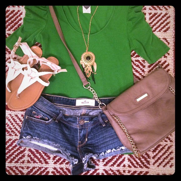 Hollister Denim Short Shorts