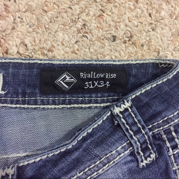 Rock & Roll Cowgirl Jeans 31x34 - Picture 3 of 4