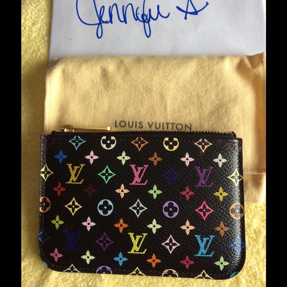 SOLD!!!!! Louis Vuitton multicolor key cles.