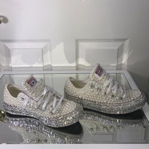 Custom Bling/Pearl Converse