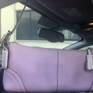 New lilac/lavender coach purse