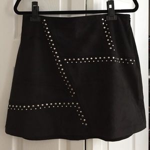 Express Faux Suede Mini