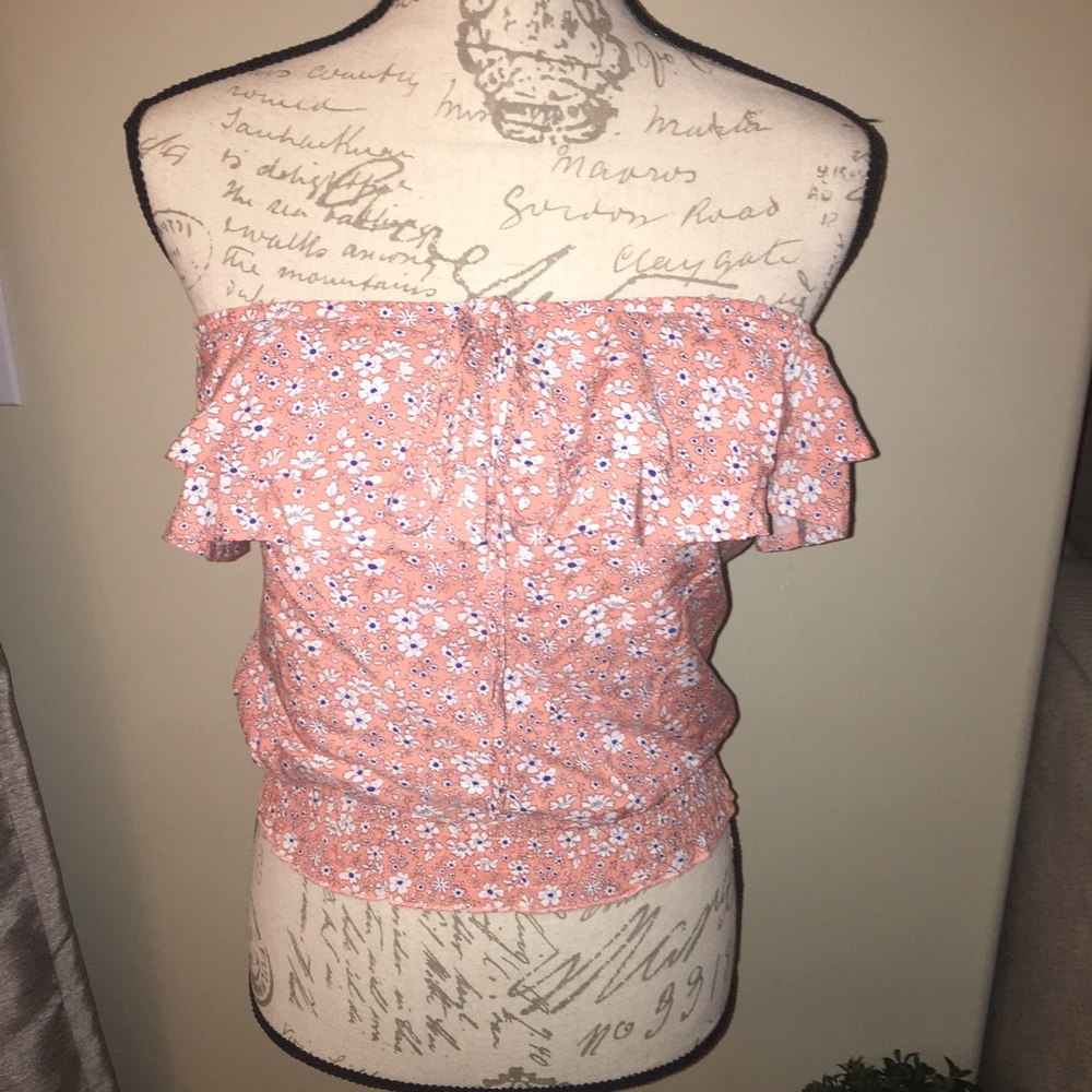 NEW Strapless Crop Top