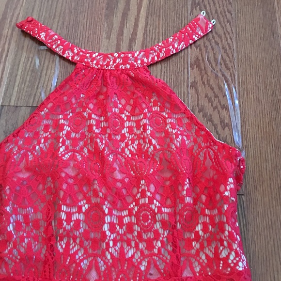 Red romper - Picture 2 of 4