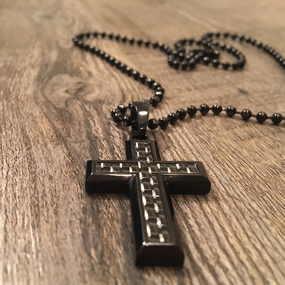 Carbon Fiber Necklace- MEN