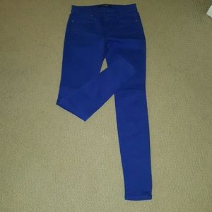 Joe's skinny jeans, size 28, cobalt blue, like new