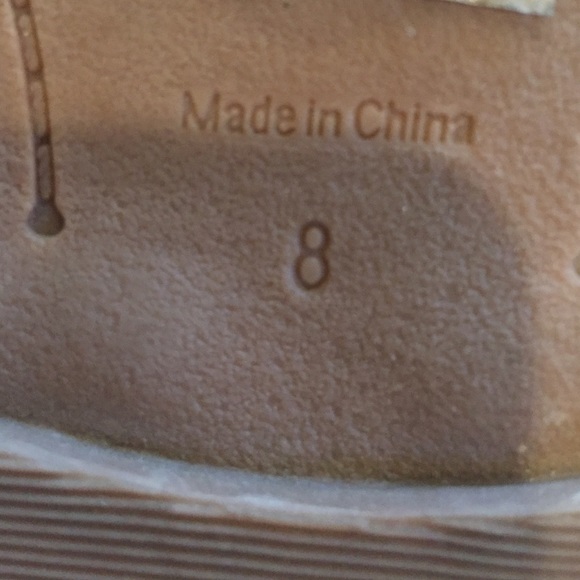 AEO olive green sandals - Picture 2 of 3