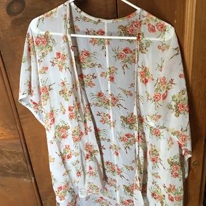 One Size Floral CoverUp