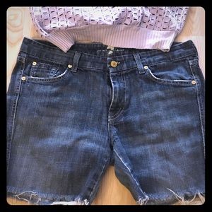 7 for All Mankind cutoff shorts