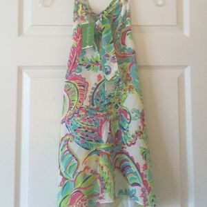 New with tags Lilly Pulitzer silk halter top