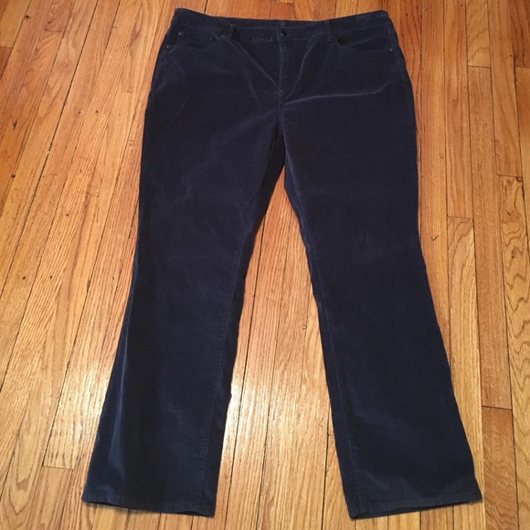 NYDJ Teal Corduroy Jeans