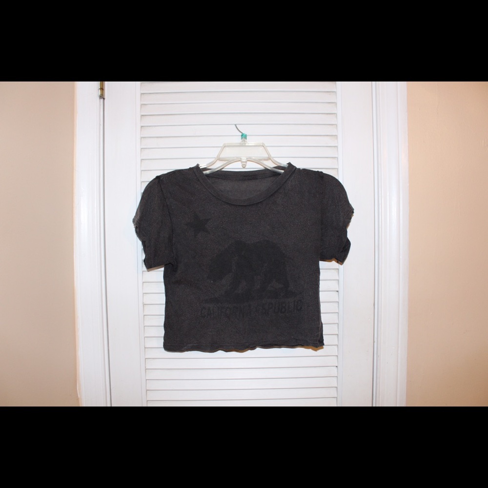 California Republic Crop Top